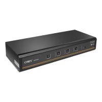 Cybex SC940DPH - KVM-/Audio-Switch - 4 x KVM/Audio