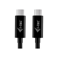 i-tec USB-Kabel - USB-C (M) zu USB-C (M) - USB 2.0 - 20 V - 5 A - 1.8 m - USB-Stromversorgung (100 W)