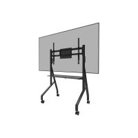 Neomounts FL50-525BL1 TV-Trolley 55-86" - schnelle Installation - TÜV, Schwarz, Flachbildschirm, Multimedia-Trolley, Stahl, 76 kg, 10 kg