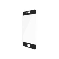 PanzerGlass Bildschirmschutz für Handy - Glas - Rahmenfarbe schwarz - für Apple iPhone 6, 6s, 7, 8, SE (2. Generation)