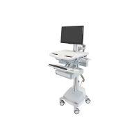 Ergotron Wagen - Konstante Krafttechnologie - für LCD-Display / PC-Ausrüstung - mit LCD-Drehpunkt, Schublade (1x1)