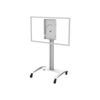 Peerless AV SR560-FLIP2 - Wagen - für interaktives Flachfeld- / LCD-Display - Aluminium - Weiß glänzend - Bildschirmgröße: 139.7 cm, 165.1 cm (55", 65")