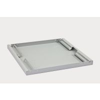 TRITON Shelf with perforation 1U 150mm, Cremefarben, Grau