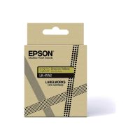 Epson LabelWorks LK-4YAS - Grau auf Gelb - Rolle (1,2 cm x 8 m)