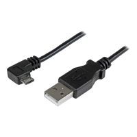StarTech.com StarTech Micro USB Lade- und Sync-Kabel St/St - Rechts gewinkelt Micro-USB - 0,5m - USB-Kabel - Micro-USB Typ B (M)