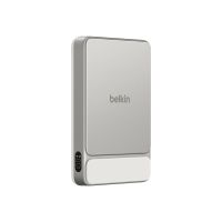 Belkin UltraCharge - Induktive Power Bank - dünn - 10000 mAh - 25 watt - Fast Charge (magnetisch, USB-C)