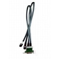Supermicro CBL-0352L - SAS-Kabel intern zu extern - 36 PIN 4iMini MultiLane zu 4x Shielded Mini MultiLane SAS (SFF-8088)