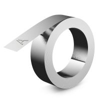 Dymo Rhino Aluminium-Prägeetiketten | 12 mm x 3,65 m | Selbstklebend | Kompatibel mit dem Rhino M1011 Prägegerät | Wetterbeständig | Ideal für Heimwerker & Bauwesen | Hergestellt in Europa, Aluminium, 10 Stück(e), 60 mm, 143 mm, 55 mm, 292 g