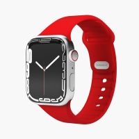 Vonmählen Classic Band 2, Gurt, Smartwatch, Rot, Apple, Apple Watch 42 / 44 / 45 / 49 mm, Silikon