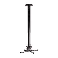 B-TECH BT899-AD, Zimmerdecke, 25 kg, Schwarz, 743 - 1143 mm, 360°, -13 - 13°