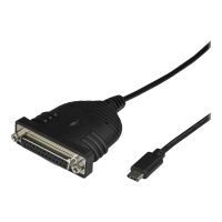 StarTech.com StarTech USB C to Parallel Printer Cable - DB25 Female Port for IEEE1284 Printers - Bus Powered - Printer Cable Adapter - USB to DB25 (ICUSBCPLLD25)