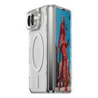 PanzerGlass CARE SL1M Case Transparent m. Weiss MagSafe iPhone Duo, Cover, Apple, iPhone Duo, 19,3 cm (7.6"), Transparent