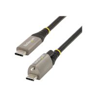 StarTech.com StarTech 3ft 1m Top Screw Locking USB C Cable 10Gbps, USB 3.1/3.2 Gen 2 Type-C Cable, 100W (5A)