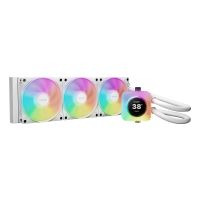 Be Quiet! Light Loop IO LCD 360 mm Weiß, All-in-One-Flüssigkeitskühler, 12 cm, 105,1 m³/h, Weiß