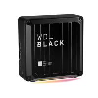 WD_BLACK Western Digital D50, Kabelgebunden, Thunderbolt 3, 3,5 mm, 10,100,1000 Mbit/s, Schwarz, 1 TB