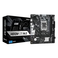 ASRock H610M-H2/M.2, Intel, LGA 1700, Intel Core i3 12th Gen, Intel Core i3 13th Gen, Intel Core i3 14th Gen, Intel Core i5 12th Gen,..., DDR4-SDRAM, 64 GB, DIMM