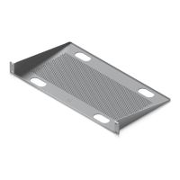 Ubiquiti UniFi - Rack-Ausziehregal für Schaltschrank - fest - 1U - 48.3 cm (19")