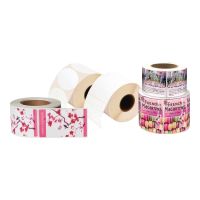 DTM Print Paper High Gloss - Glänzend - 102 x 102 mm 500 Etikett(en) (1 Rolle(n)