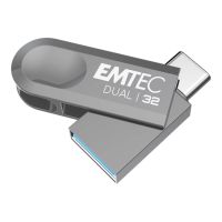 EMTEC Dual D280 - USB-Flash-Laufwerk - 32 GB
