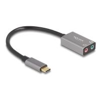 Delock Adapter USB-C auf Klinkenstecker - 24