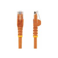 StarTech.com Startech 7m CAT6 Ethernet Cable, 10 Gigabit Snagless RJ45 650MHz 100W PoE Patch Cord, CAT 6 10GbE UTP Network Cable w/Strain Relief, Orange, Wiring is UL Certified/TIA - Category 6 - 24AWG (N6PATC7MOR)