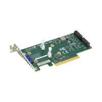 Supermicro AOC-SLG3-2M2 - Schnittstellenadapter