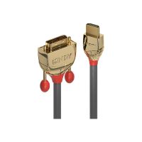 Lindy Gold - Adapterkabel - Single Link - DVI-D männlich zu HDMI männlich