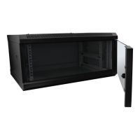 ALLNET SMC Series ALL-SMC6404 - Schrank Netzwerkschrank - 600 x 281 x 450 mm - geeignet für Wandmontage, Boden montierbar - schwarz (RAL 9005)