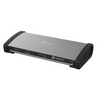 j5create JTD562-EN - 8K-Thunderbolt™ 4-Dockingstation - EU, Kabelgebunden, Thunderbolt 4, 96 W, 3,5 mm, 10,100,1000 Mbit/s, Grau