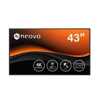 AG Neovo PD4302, Digital Signage Flachbildschirm, 109,2 cm (43"), LCD, 3840 x 2160 Pixel, 24/7