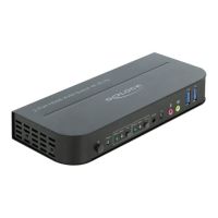 Delock HDMI KVM Switch 4K 60 Hz with USB 3.0