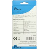Inter-Tech H-469-1, USB 3.2 Gen 1 (3.1 Gen 1) Type-C, HDMI, USB 3.2 Gen 1 (3.1 Gen 1) Type-A, USB 3.2 Gen 1 (3.1 Gen 1) Type-C, 5000 Mbit/s, 30 Hz, 3840 x 2160, 4096 x 2160, 4096 x 2160 Pixel
