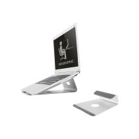 Neomounts NSLS025 - Aufstellung - für Notebook - Gebürstetes Aluminium - Silber - Bildschirmgröße: 25.4-43.2 cm (10"-17")