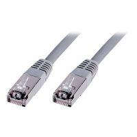 DIGITUS CAT 5e SF/UTP Patchkabel, 3 m, Grau