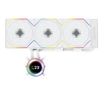 Lian Li GA II Hydroshift II LCD-C 360TL, All-in-One-Flüssigkeitskühler, 12 cm, Weiß