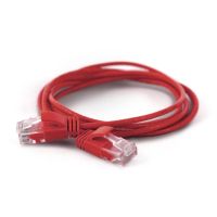 WANTEC 7280, 25 m, Cat6a, U/UTP (UTP), RJ-45, RJ-45, Rot