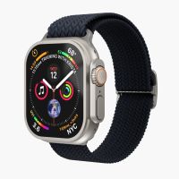 Vonmählen Woven Loop, Gurt, Smartwatch, Navy, Apple, Apple Watch 44 | 45 | 46 | 49 mm, Nylon