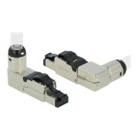 Delock Netzwerkanschluss - RJ-45 (M) gewinkelt
