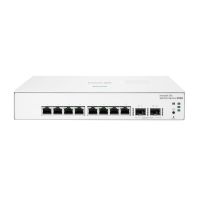 HPE Aruba Networking Networking Instant On Switch 8p Gigabit 2p SFP 1930, Managed, L2/L3/L4, Gigabit Ethernet (10/100/1000), Vollduplex, Power over Ethernet (PoE), 1U