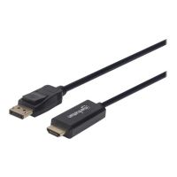 IC Intracom Manhattan DisplayPort 1.2 to HDMI Cable, 4K@60Hz
