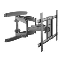 StarTech.com Startech TV Wandhalterung - Vollbeweglich  - Heavy Duty Stahl - Unterstützt 32 bis 70 Zoll LED, LCD, Flachbildfernseher bis zu 45 Kg - Befestigungskit (Wandmontage, Schraubenschlüssel, 2 vertikale Haltebügel, 2 horizontale Haltebügel)