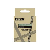 Epson LabelWorks LK-4GAS - Grau auf Grün - Rolle (1,2 cm x 8 m)