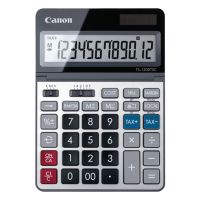 Canon TS-1200TSC, Desktop, Einfacher Taschenrechner, 12 Ziffern, Display klappbar, Batterie, Metallisch
