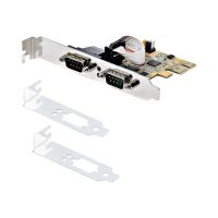 StarTech.com Startech 2-Port PCI Express Serial Card, Dual Port PCIe to RS232 (DB9)