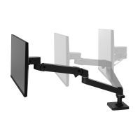 Ergotron LX Pro - Befestigungskit (Gelenkarm) - modular - für LCD-Display - Schwarz - Bildschirmgröße: bis zu 86,4 cm (bis zu 34 Zoll)