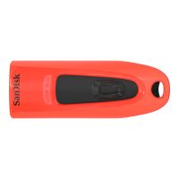 SanDisk Ultra - USB-Flash-Laufwerk - 64 GB - USB 3.0 - Blau, Rot (Packung mit 2)