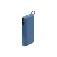 Belkin BoostCharge - Powerbank - mit Display - 20000 mAh - 20 Watt - PD - 3 Ausgabeanschlussstellen (2 x USB-C, USB)