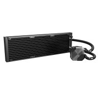 MONTECH HyperFlow Silent 360, All-in-One-Flüssigkeitskühler, 12 cm, 129,5 m³/h, Schwarz