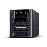 CyberPower Systems CyberPower LCD Line-Interactive USV 1000VA/1000WTower, Sinuswelle, PFC-kompatibel, AVR, GreenPower, , Built in Cloud Interface, USB, Smart-Slot für opt. Netzwerkkomunikation, Line-Interaktiv, 0,75 kVA, 750 W, Reiner Sinus, 160 V, 286 V