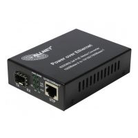 ALLNET ALL-MC202P-SFP1-POE, 1000 Mbit/s, 10Base-T, 100Base-TX, 1000Base-T, 1000Base-LX, 1000Base-SX, IEEE 802.3, IEEE 802.3ab, IEEE 802.3af, IEEE 802.3at, IEEE 802.3u, IEEE 802.3x, IEEE 802.3z, Gigabit Ethernet, 10,100,1000 Mbit/s